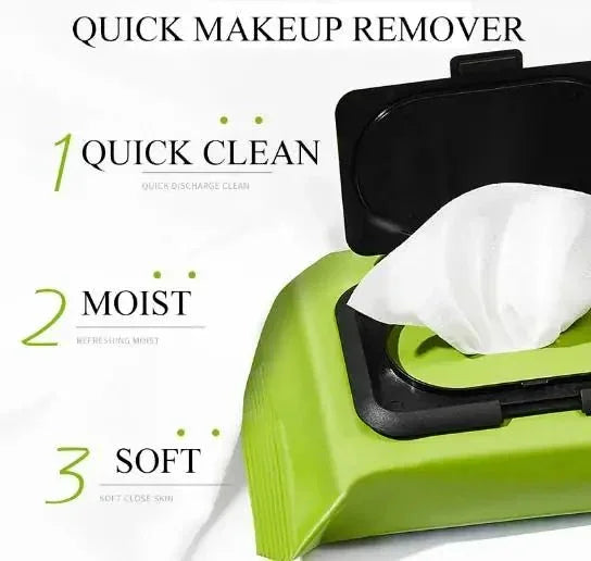 Avocado Makeup Remover Wipes (60 Pcs) - ADRO CLOTHING AND ACCESSORIES