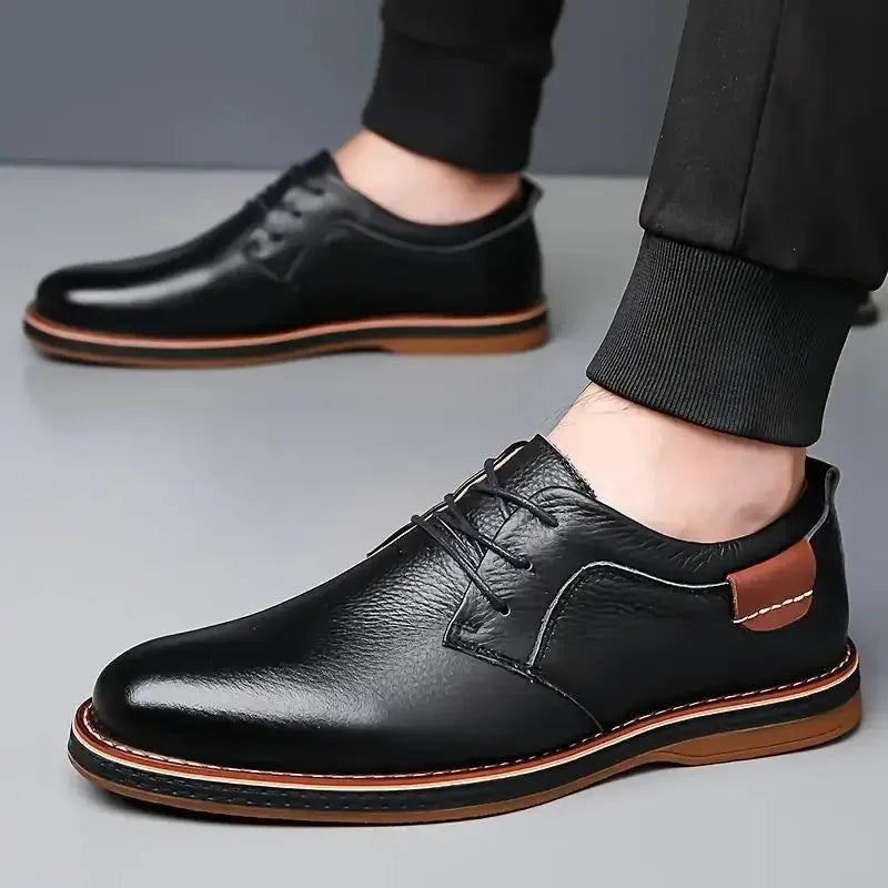 Men's Derby Party Lace Up Casual Shoes - ADRO CLOTHING AND ACCESSORIES