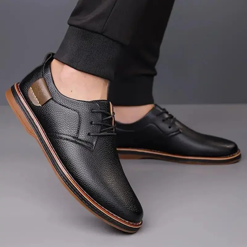 Men's Derby Party Lace Up Casual Shoes - ADRO CLOTHING AND ACCESSORIES