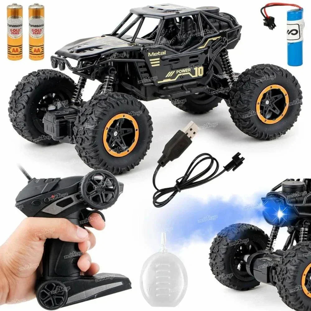 Remote Controlled Rock Crawler Monster Truck Toy Vehicle for Kids. - ADRO CLOTHING AND ACCESSORIES