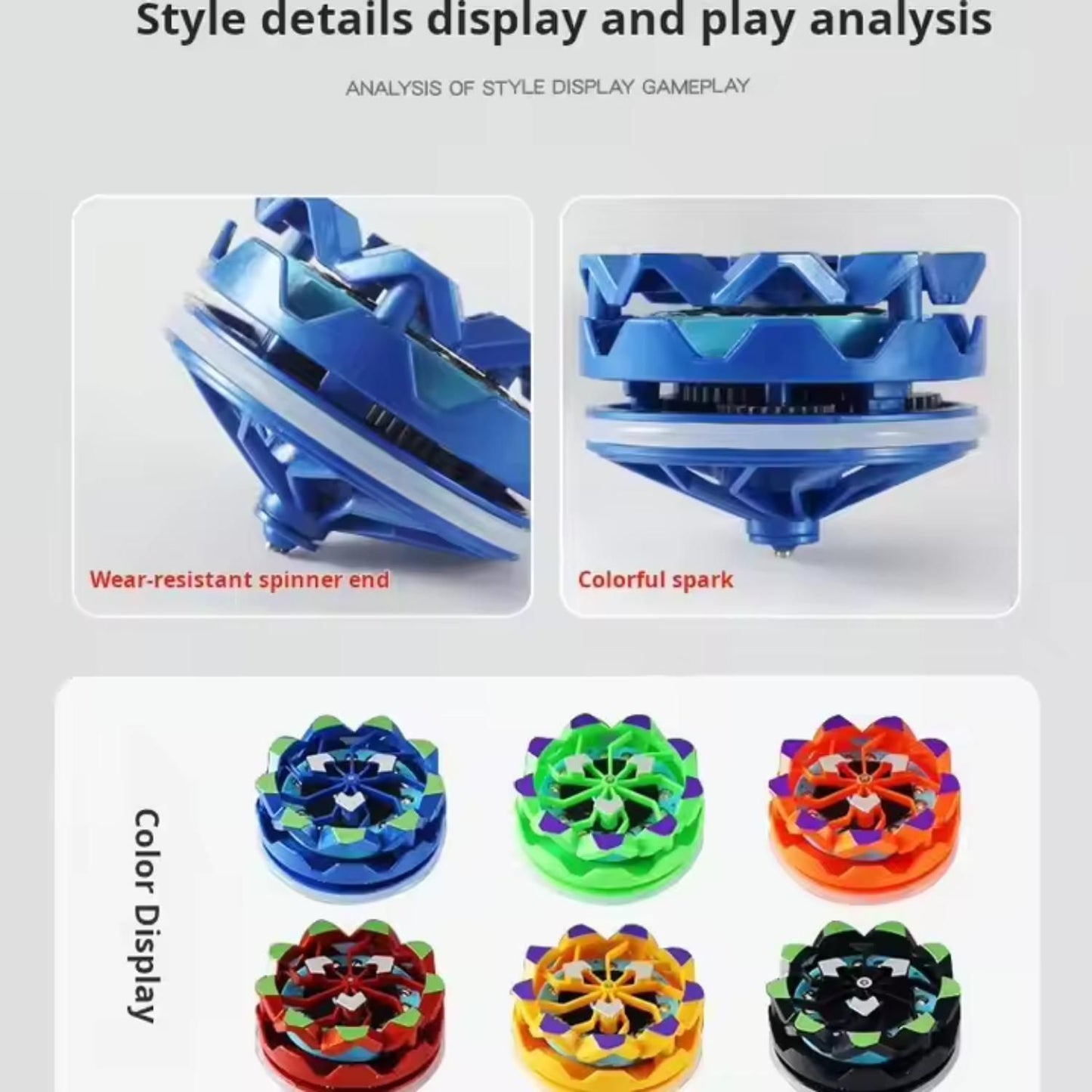Handheld Thundering Gyroscope Toy for Kids (Pack of 1) - ADRO CLOTHING AND ACCESSORIES