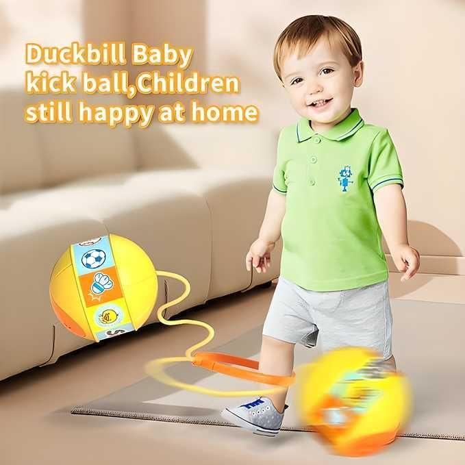 Skip Ball, Portable Foldable Colorful Flash Wheel Swing Ball, Kids Toys - ADRO CLOTHING AND ACCESSORIES