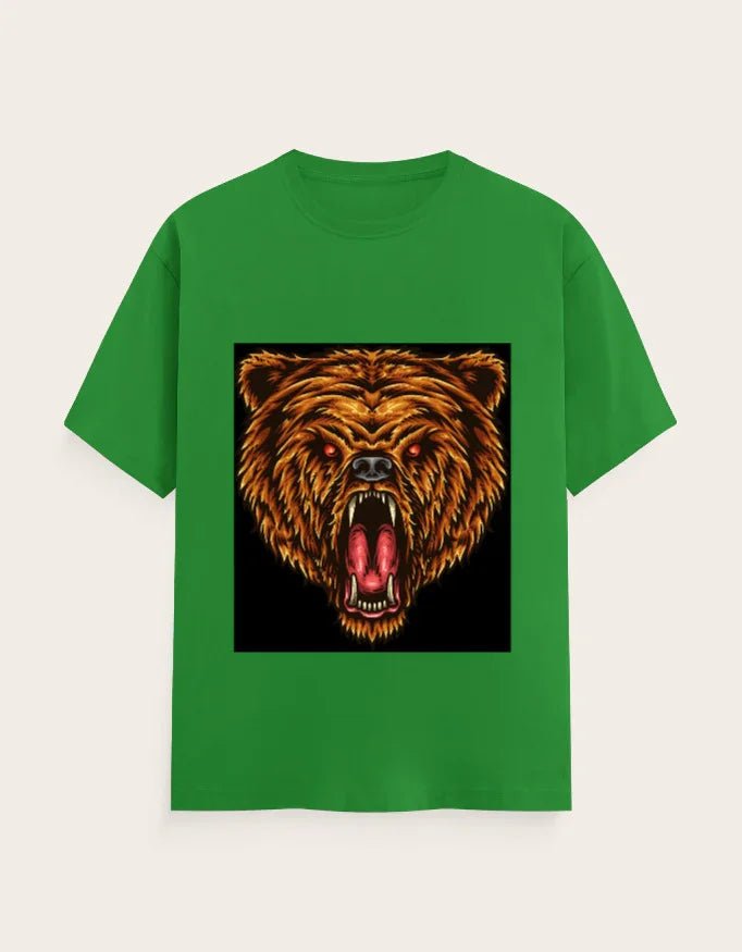 Lion Face Unisex Classic Crew T-Shirt - ADRO CLOTHING AND ACCESSORIES