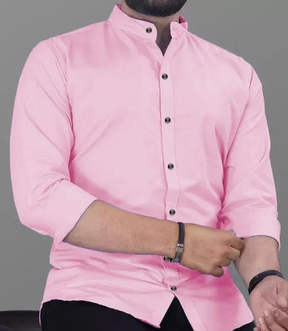 Pink Slim Fit Formal Shirt - ADRO CLOTHING AND ACCESSORIES