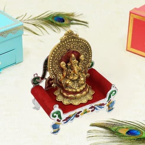 Wooden Bal Gopal Singhasan – Handcrafted Bed for Laddu Gopal & Thakorji - ADRO CLOTHING AND ACCESSORIES