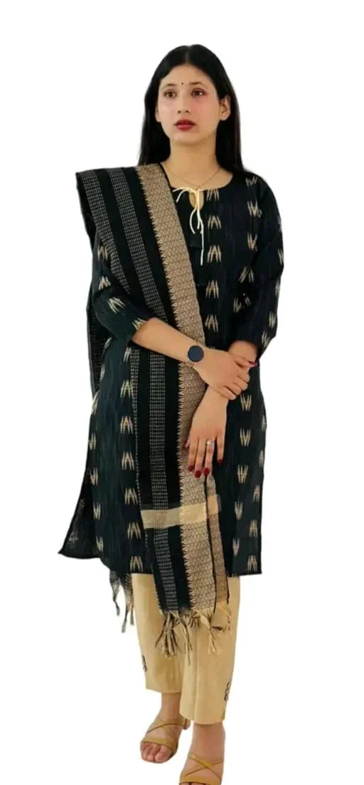 Women's Kurti with Pant And Dupatta - ADRO CLOTHING AND ACCESSORIES