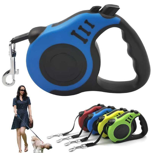 500 cm Dog & Cat Leash – Durable Multicolor Pet Strap for Walking - ADRO CLOTHING AND ACCESSORIES