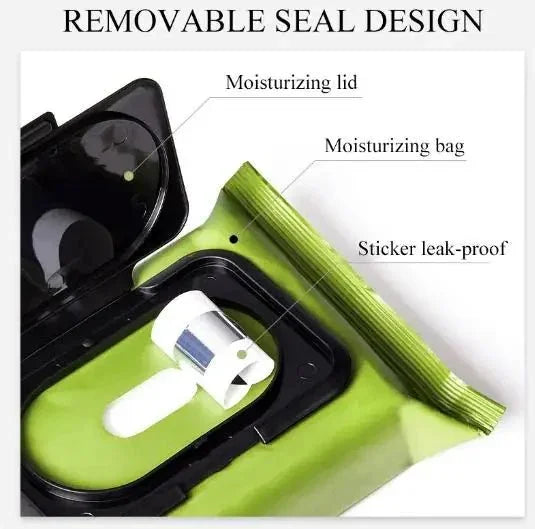 Avocado Makeup Remover Wipes (60 Pcs) - ADRO CLOTHING AND ACCESSORIES