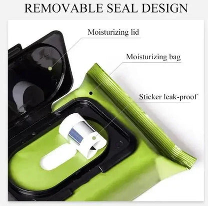 Avocado Makeup Remover Wipes (60 Pcs) - ADRO CLOTHING AND ACCESSORIES