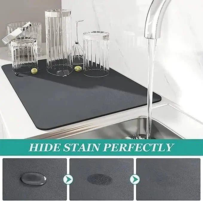 Pack of 2 Quick-Drying Lightweight Washable Mats – Durable & Soft - ADRO CLOTHING AND ACCESSORIES