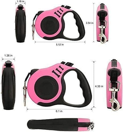 500 cm Dog & Cat Leash – Durable Multicolor Pet Strap for Walking - ADRO CLOTHING AND ACCESSORIES