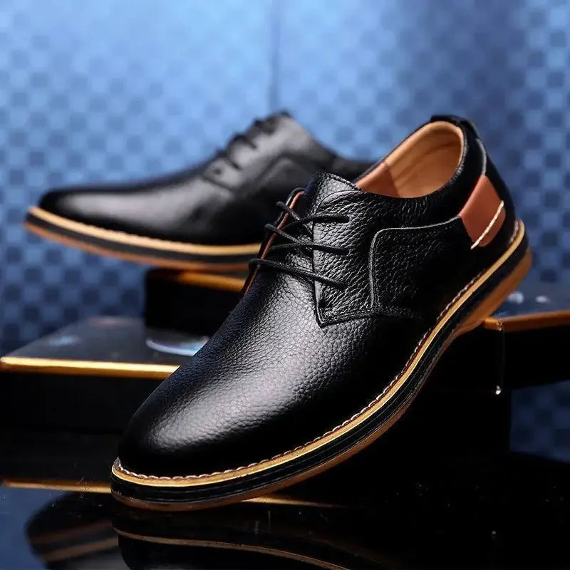 Men's Derby Party Lace Up Casual Shoes - ADRO CLOTHING AND ACCESSORIES