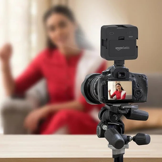 Dimmable Camera Video Light – 120 LED, Clip-On with Cold Shoe Mounts - ADRO CLOTHING AND ACCESSORIES