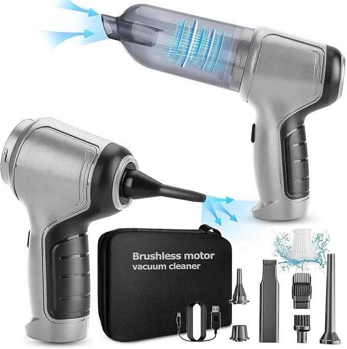 Wireless Handheld Car Vacuum Cleaner and Blower - ADRO CLOTHING AND ACCESSORIES