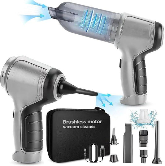 Wireless Handheld Car Vacuum Cleaner and Blower - ADRO CLOTHING AND ACCESSORIES