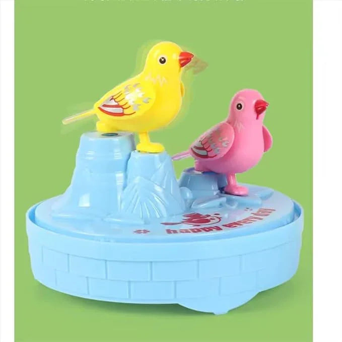 Lovely Talking Bird Cage for Kids with Light and Music Voice Controlled Induction Bird Mini Birdcage - ADRO CLOTHING AND ACCESSORIES