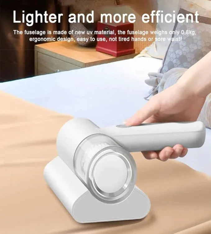 Portable Dust Suction Mites Remover Handheld Wireless Vacuum Cleaner Rechargeable Dust Remover Brush - ADRO CLOTHING AND ACCESSORIES