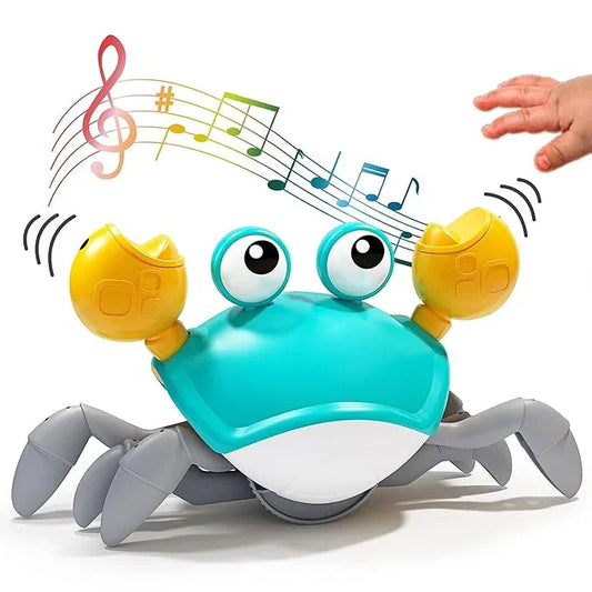 Crawling Crab Baby Toy with Music, LED Lights & Rechargeable Battery - ADRO CLOTHING AND ACCESSORIES