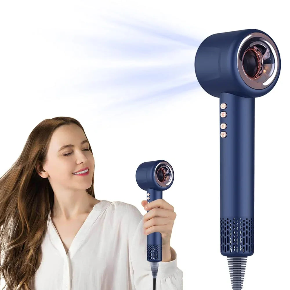 High-Speed Hair Dryer – 110000 RPM, 2000W Power for Fast Drying - ADRO CLOTHING AND ACCESSORIES