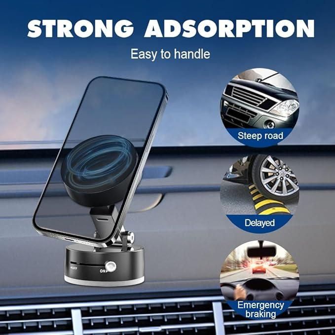 Vacuum Magnetic Suction Phone Holder - ADRO CLOTHING AND ACCESSORIES
