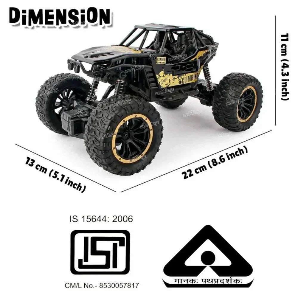 Remote Controlled Rock Crawler Monster Truck Toy Vehicle for Kids. - ADRO CLOTHING AND ACCESSORIES