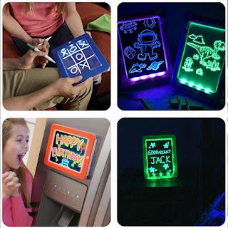 Kids Light-Up Writing Tablet - ADRO CLOTHING AND ACCESSORIES