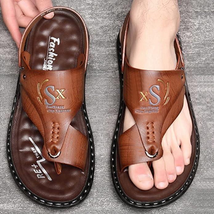 Men's casual Synthetic Leather Sandal - ADRO CLOTHING AND ACCESSORIES