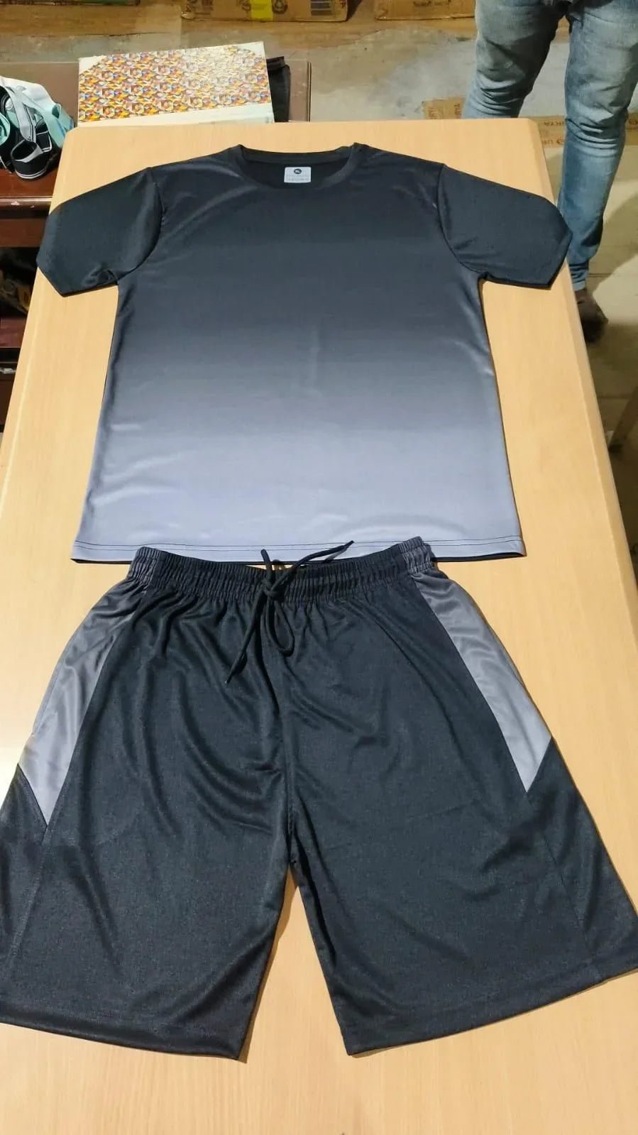 Men's Jersey T-shirt & Bottom Set - ADRO CLOTHING AND ACCESSORIES