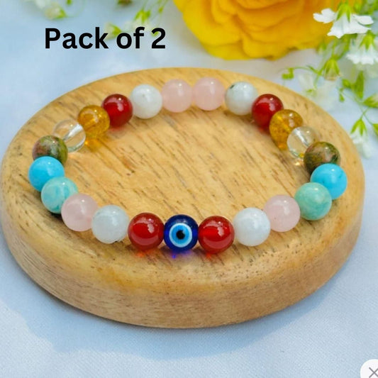 Latest Multicolor Bracelet (Pack of 2) - ADRO CLOTHING AND ACCESSORIES