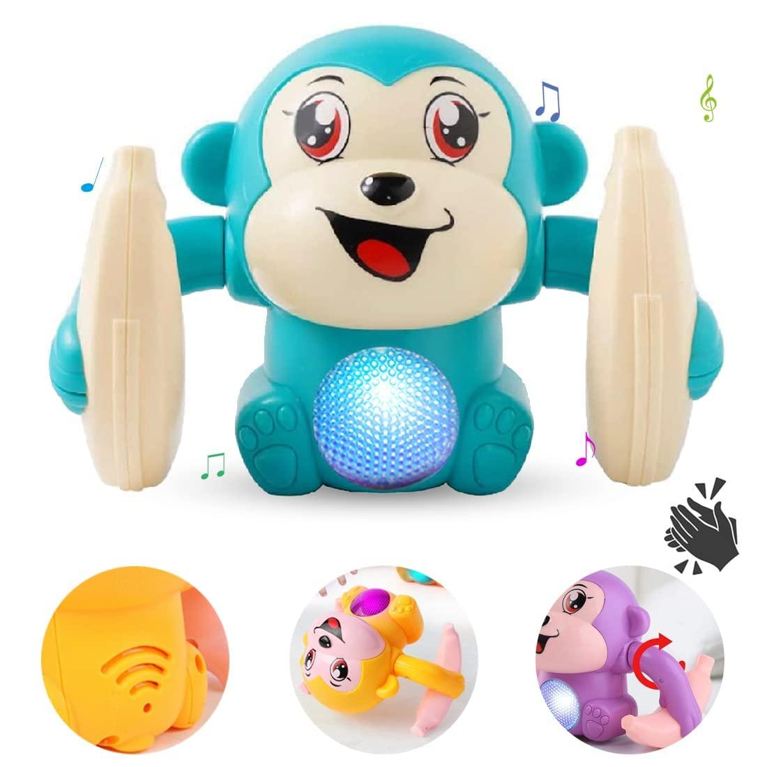 Dancing and Spinning Rolling Doll Tumble Monkey - ADRO CLOTHING AND ACCESSORIES