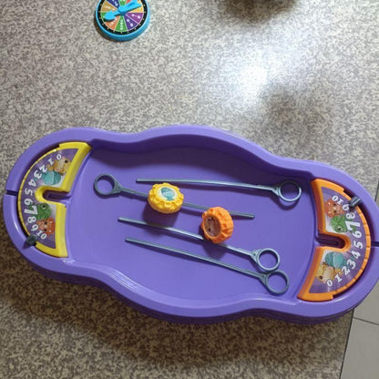 Dino Battle Gyro Spinning Toys & Fun Board Games for Kid's - ADRO CLOTHING AND ACCESSORIES