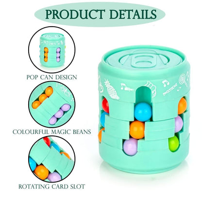 Can Cube Toy Magic Bean Rotating Sliding Puzzle Game - ADRO CLOTHING AND ACCESSORIES