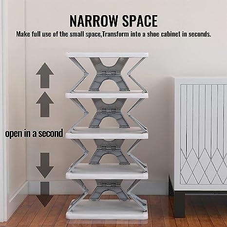 6-Layer Foldable Shoe Rack – Smart, Compact & Space-Saving - ADRO CLOTHING AND ACCESSORIES