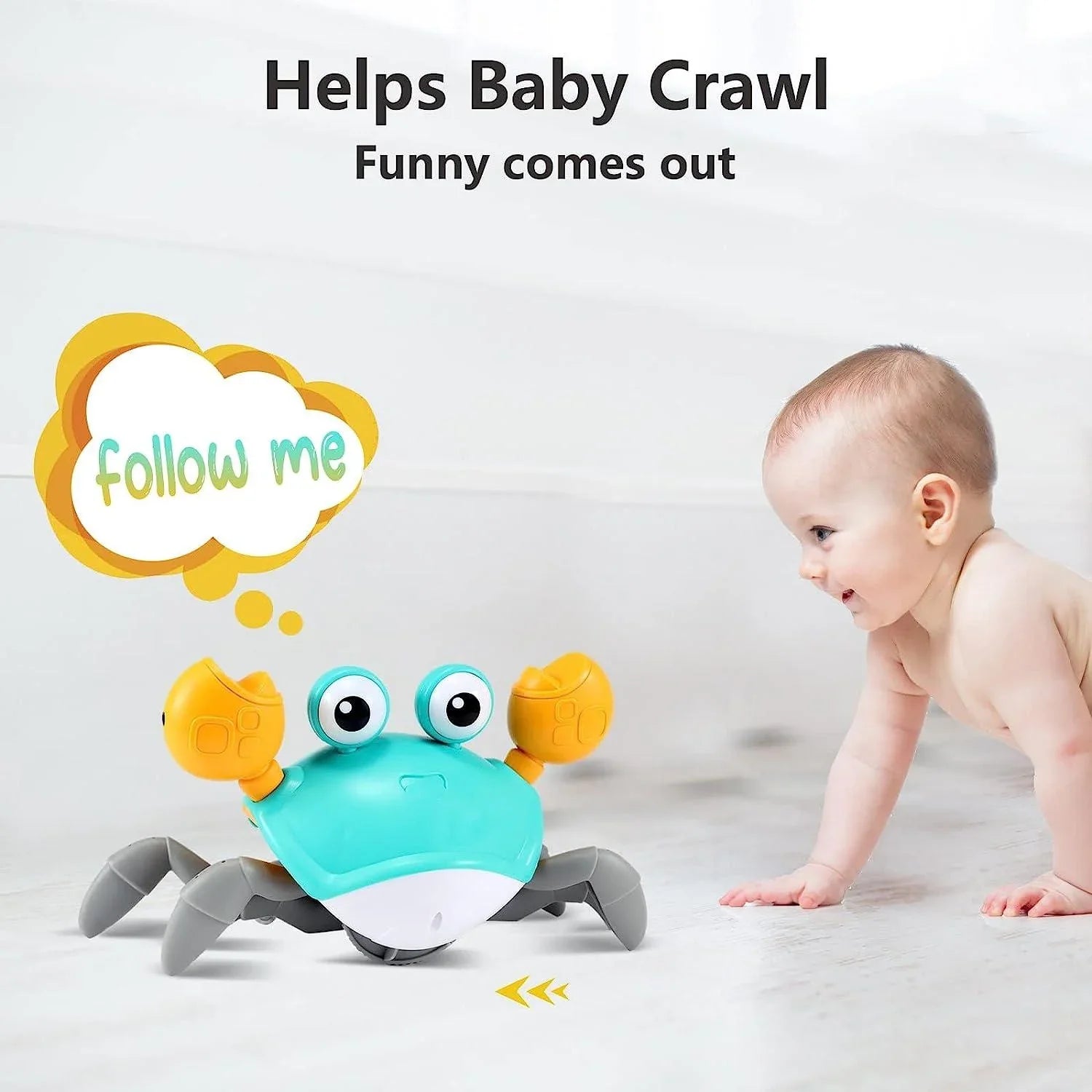 Baby Toys Infant Crawling Crab Toy - ADRO CLOTHING AND ACCESSORIES
