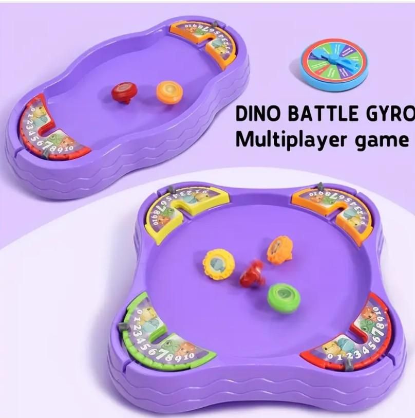 Dino Battle Gyro Spinning Toys & Fun Board Games for Kid's - ADRO CLOTHING AND ACCESSORIES