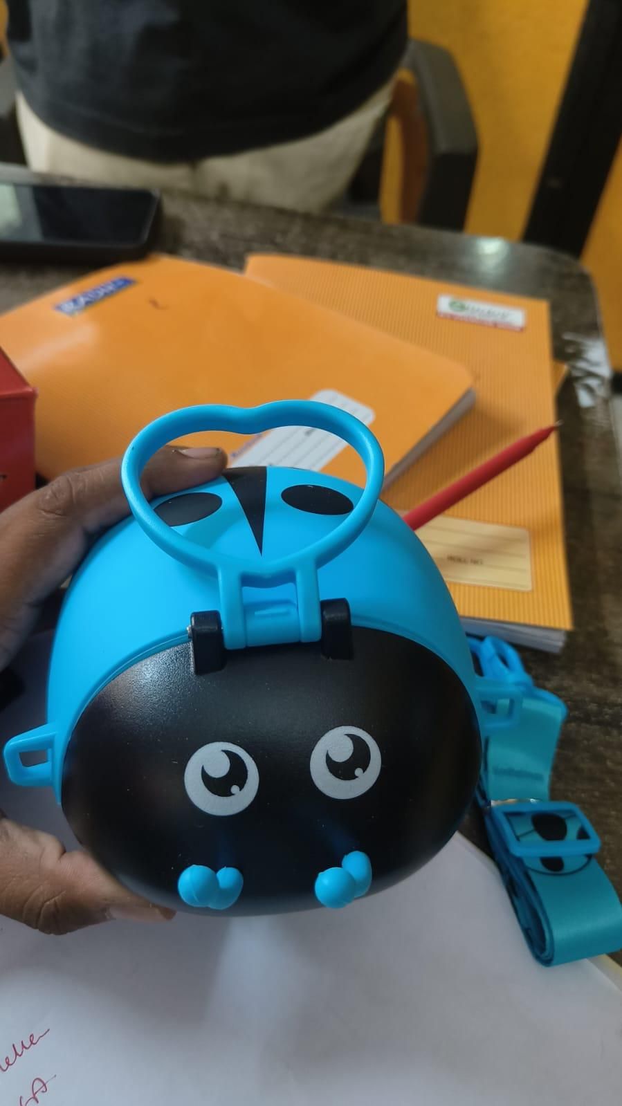 Beetle Baby Straw Sipper Water Bottle With Adjustable Straps - ADRO CLOTHING AND ACCESSORIES