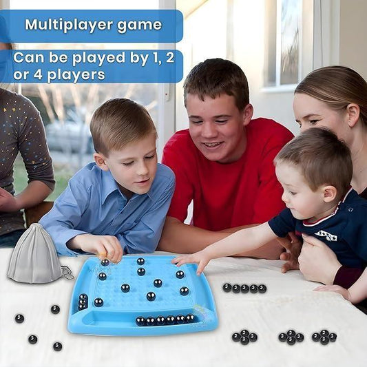 Magnetic Battle Chess Game with 20 Steel Balls ? Strategy Board Game for Family - ADRO CLOTHING AND ACCESSORIES