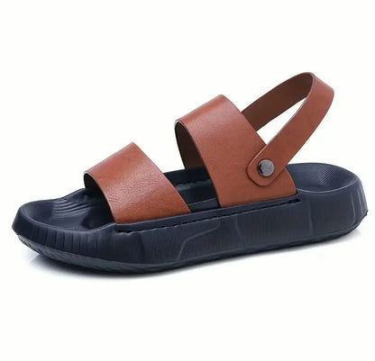 Men's Stylish Breathable Casual Sandal Brown - ADRO CLOTHING AND ACCESSORIES