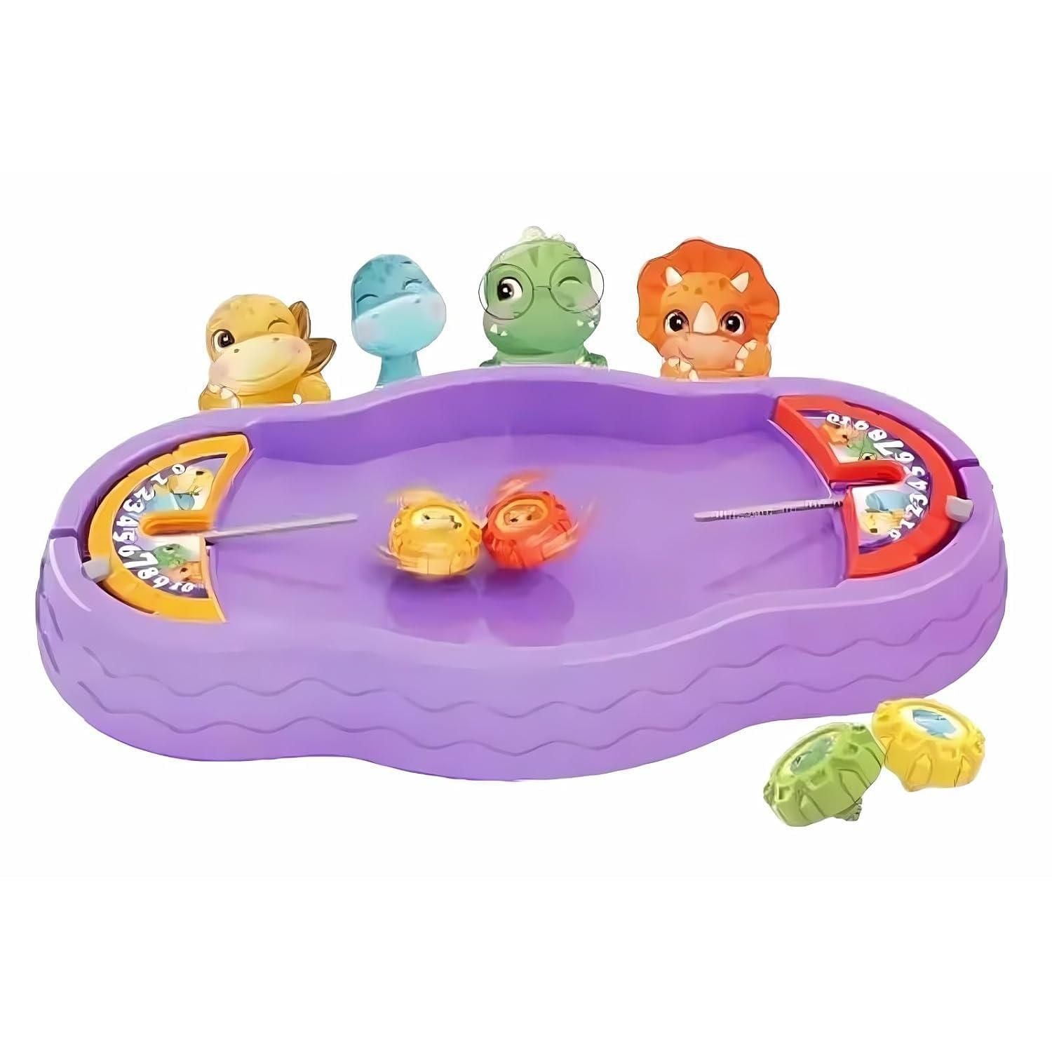 Dino Battle Gyro Spinning Toys & Fun Board Games for Kid's - ADRO CLOTHING AND ACCESSORIES