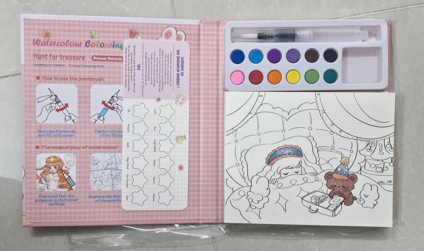 Cartoon Art Coloring Painting Set for Kid's - ADRO CLOTHING AND ACCESSORIES