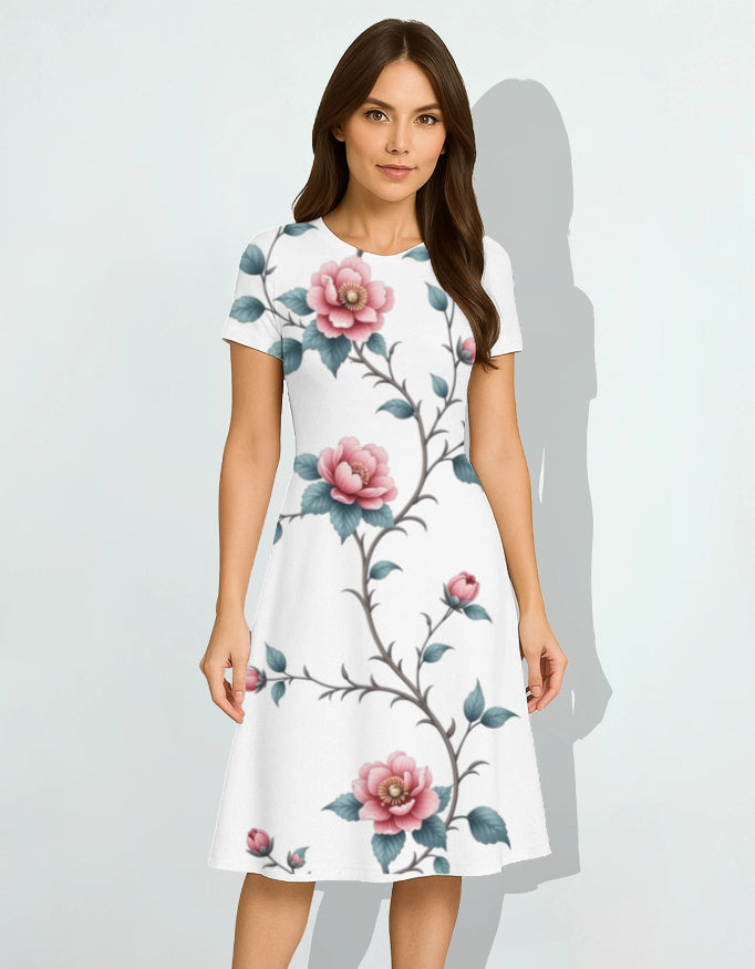 Adro A line Dress - ADRO CLOTHING AND ACCESSORIES