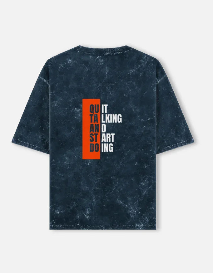 Unisex Acid Washed Oversized Tee - ADRO CLOTHING AND ACCESSORIES
