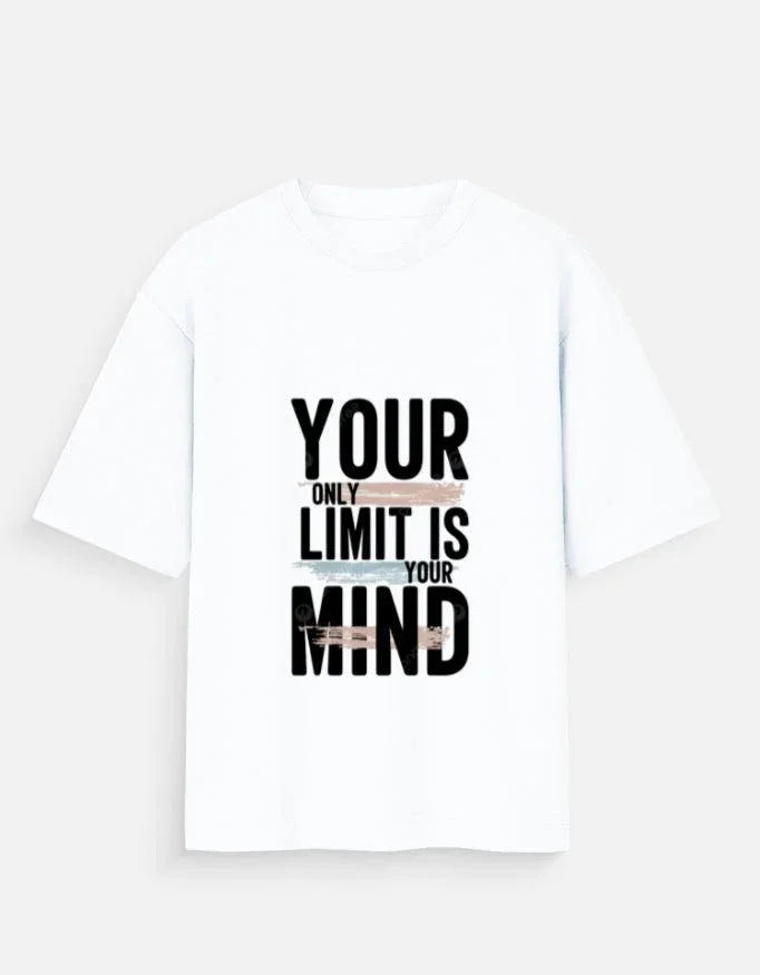 Your limit Unisex Oversized Standard T-Shirt - ADRO CLOTHING AND ACCESSORIES
