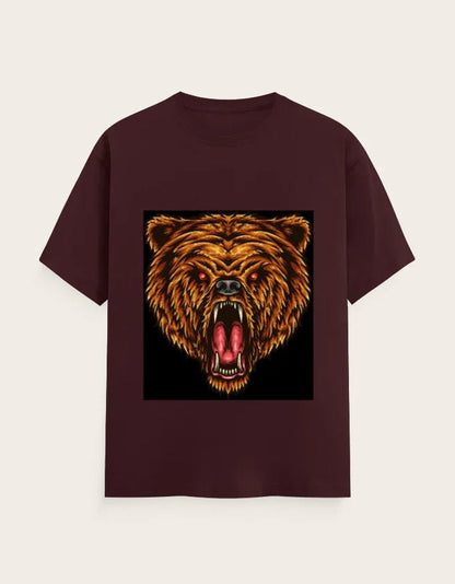 Lion Face Unisex Classic Crew T-Shirt - ADRO CLOTHING AND ACCESSORIES