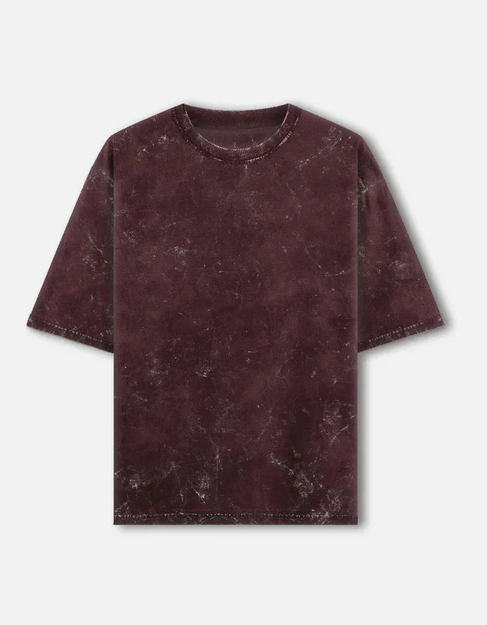 Unisex Acid Washed Oversized Tee - ADRO CLOTHING AND ACCESSORIES