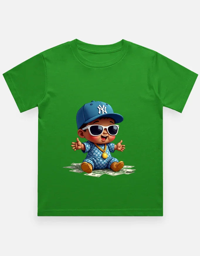 Boy's Crew Neck T-Shirt - ADRO CLOTHING AND ACCESSORIES