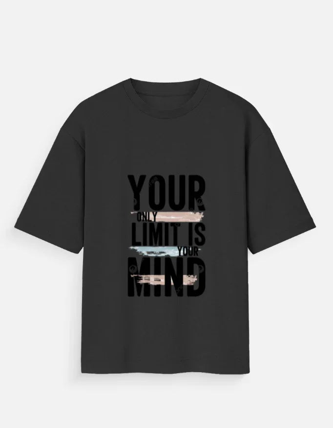 Your limit Unisex Oversized Standard T-Shirt - ADRO CLOTHING AND ACCESSORIES
