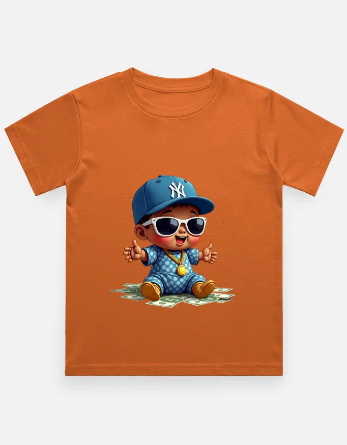 Boy's Crew Neck T-Shirt - ADRO CLOTHING AND ACCESSORIES