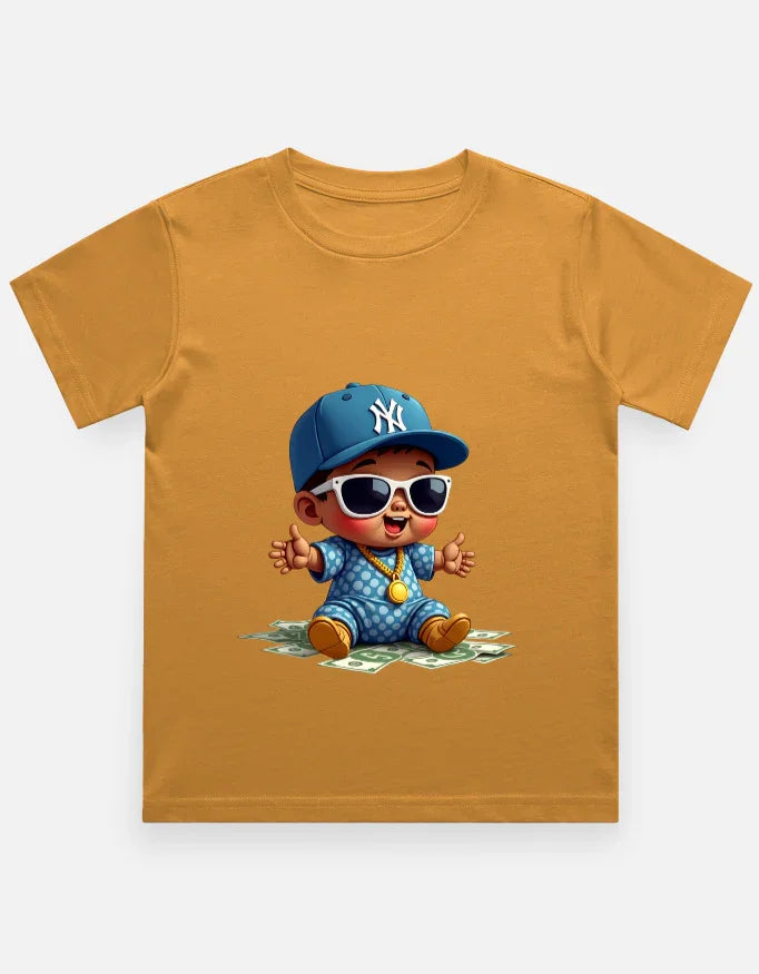 Boy's Crew Neck T-Shirt - ADRO CLOTHING AND ACCESSORIES