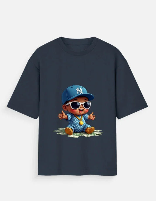 cute boy Unisex Oversized Standard T-Shirt - ADRO CLOTHING AND ACCESSORIES